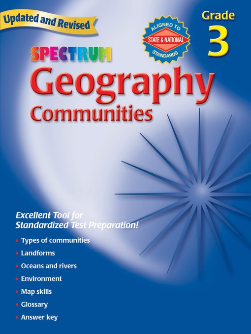 Title details for Geography, Grade 3 by Spectrum - Available